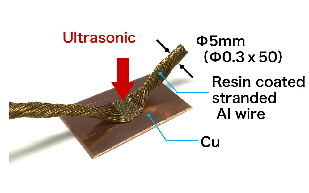 Bonding Coated Wire